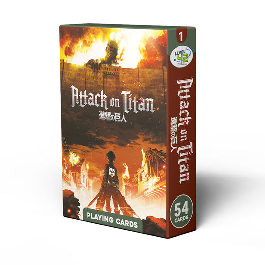 Display Carti de joc cu tematica manga (4 titluri x 4 buc)