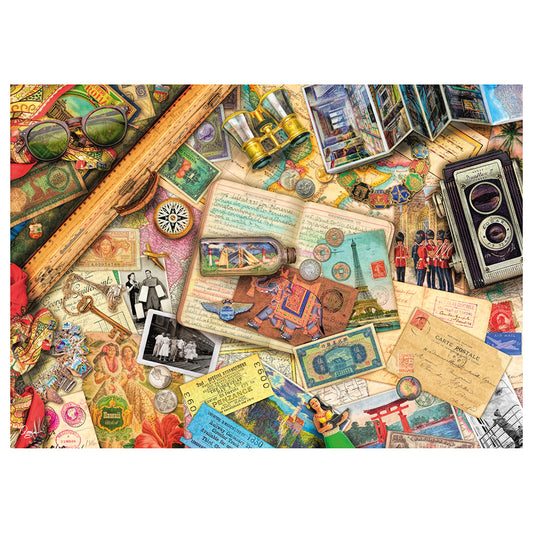 Puzzle Schmidt: Aimee Steward - Amintiri din calatorie, 1000 piese