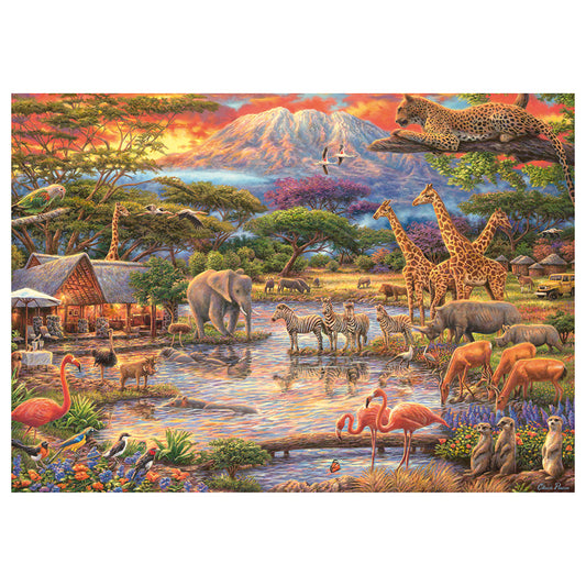 Puzzle Schmidt: Paradis sub Muntele Kilimanjaro, 500 piese