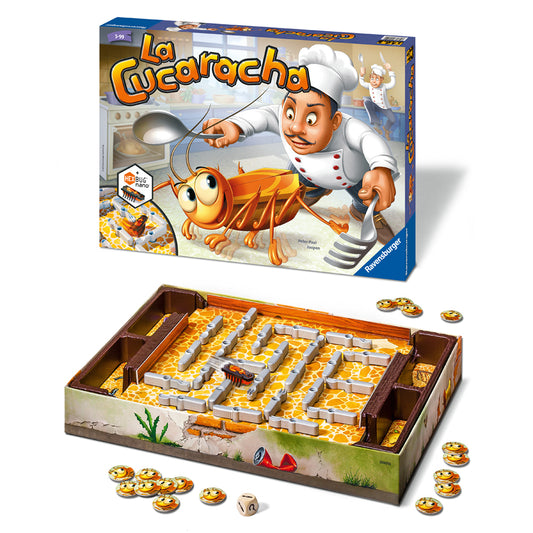 Imagine La Cucaracha Ravensburger, joc de societate pentru copii de la 6 ani, editia RO
