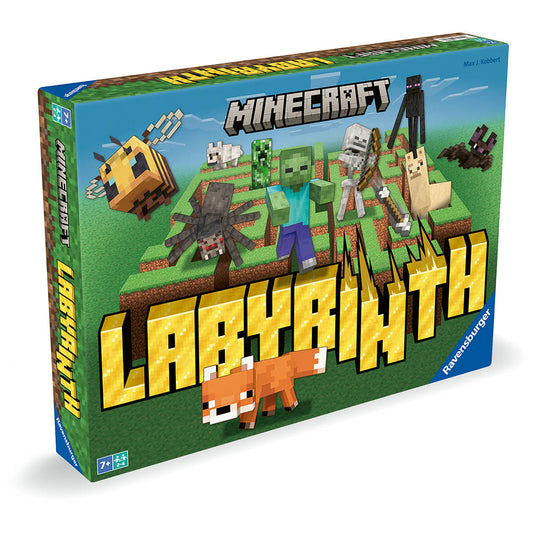 Minecraft Labyrinth, joc de societate Ravensburger, multilingv incl. RO
