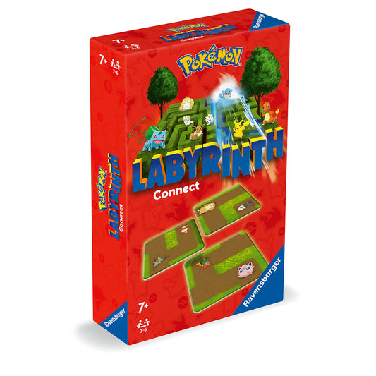 Pokemon Labyrinth Ravensburger, joc de societate, editie compacta, multilingv, incl.RO
