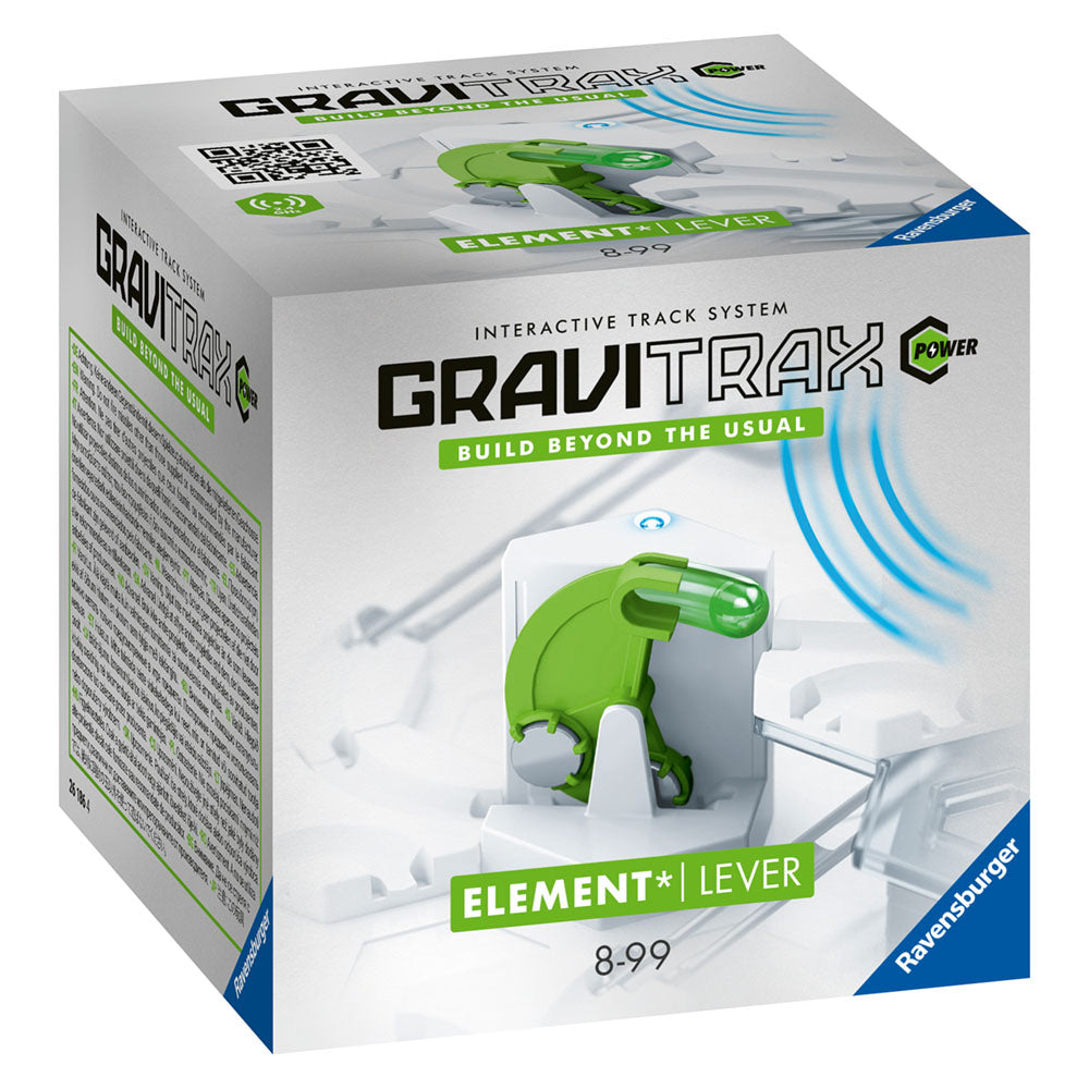 Joc de constructie Gravitrax Power - Lever, Maner electric, set de accesorii automat