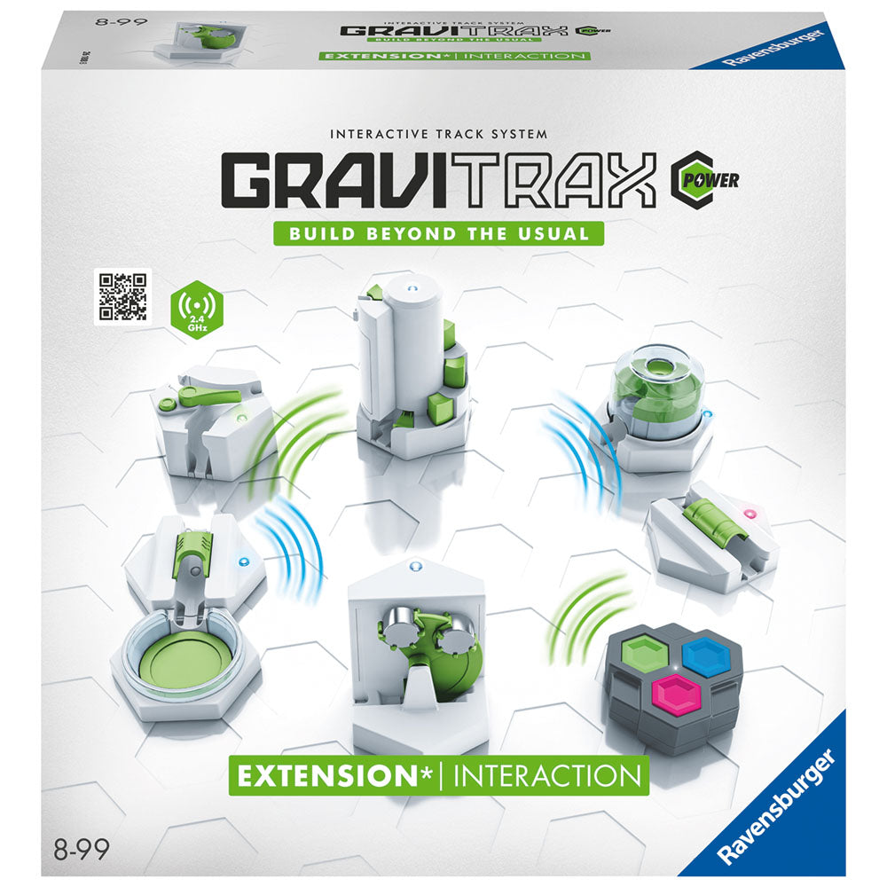 Joc de constructie Gravitrax Power - Interaction, Interactiuni, set de accesorii electric, automat