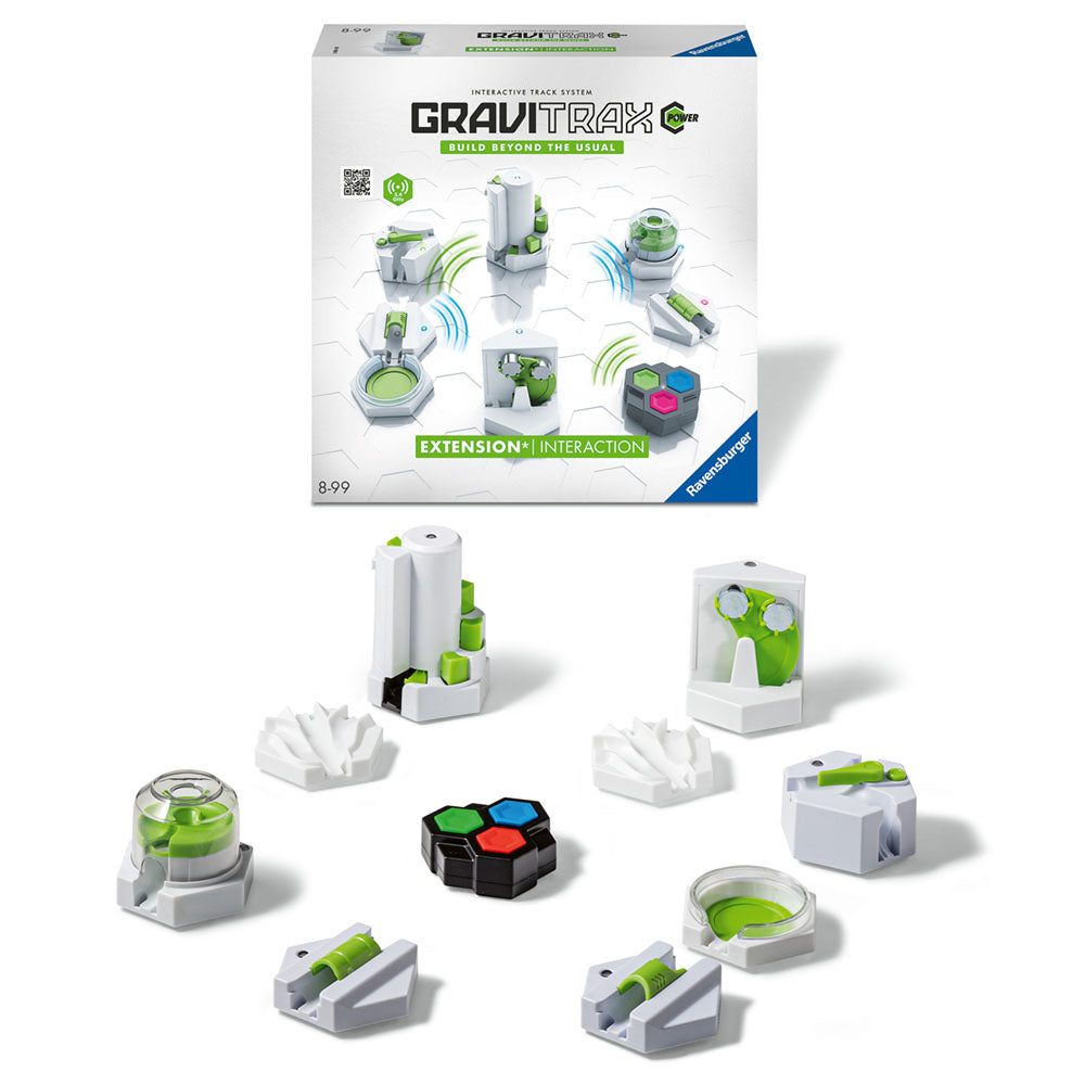 Joc de constructie Gravitrax Power - Interaction, Interactiuni, set de accesorii electric, automat
