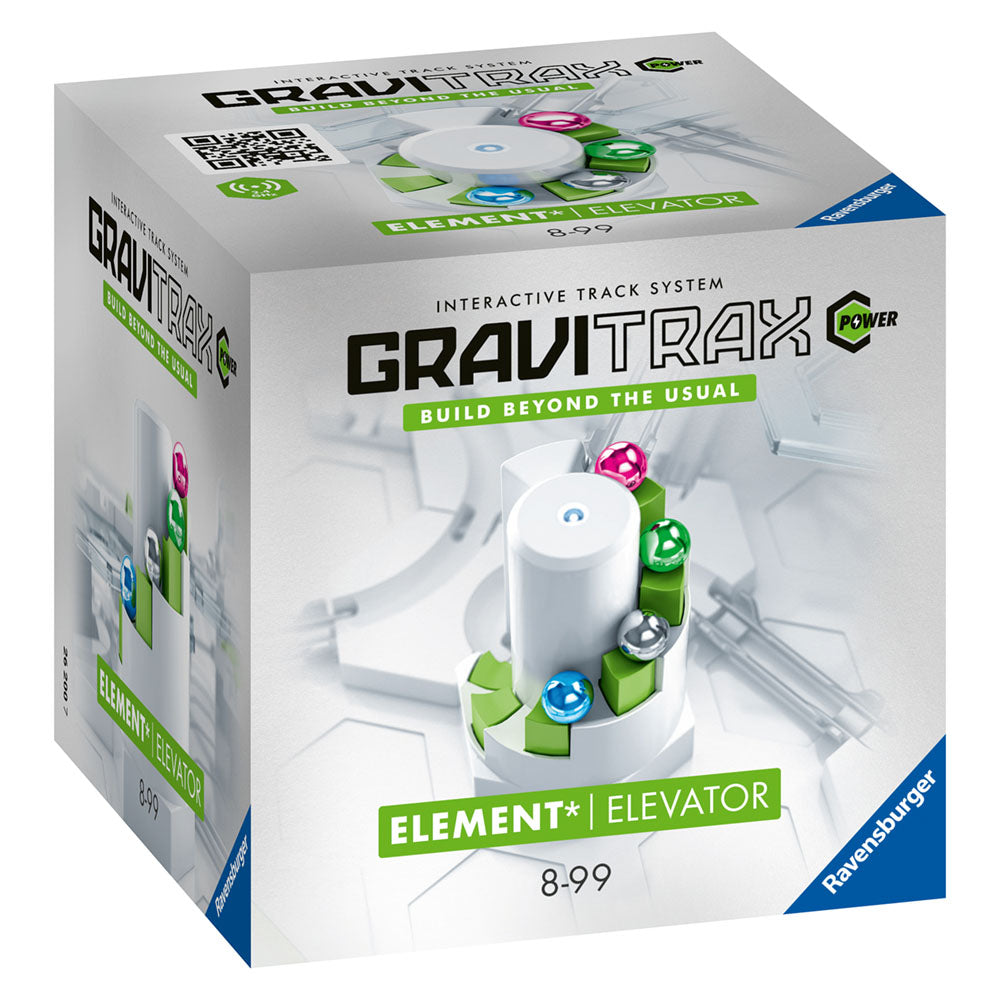 Joc de constructie Gravitrax Power - Elevator, Ascensor electric, set de accesorii automat