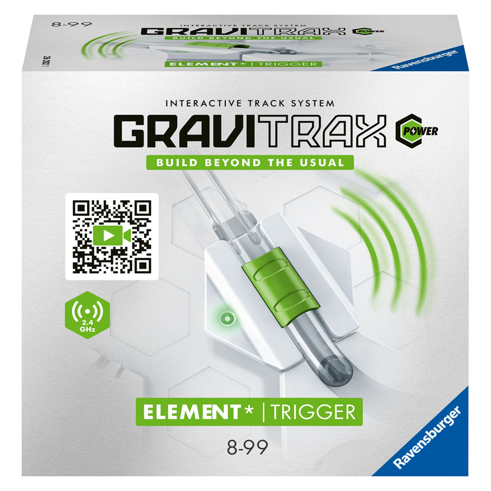 Joc de constructie Gravitrax Power - Trigger, Declansator electric, set de accesorii automat