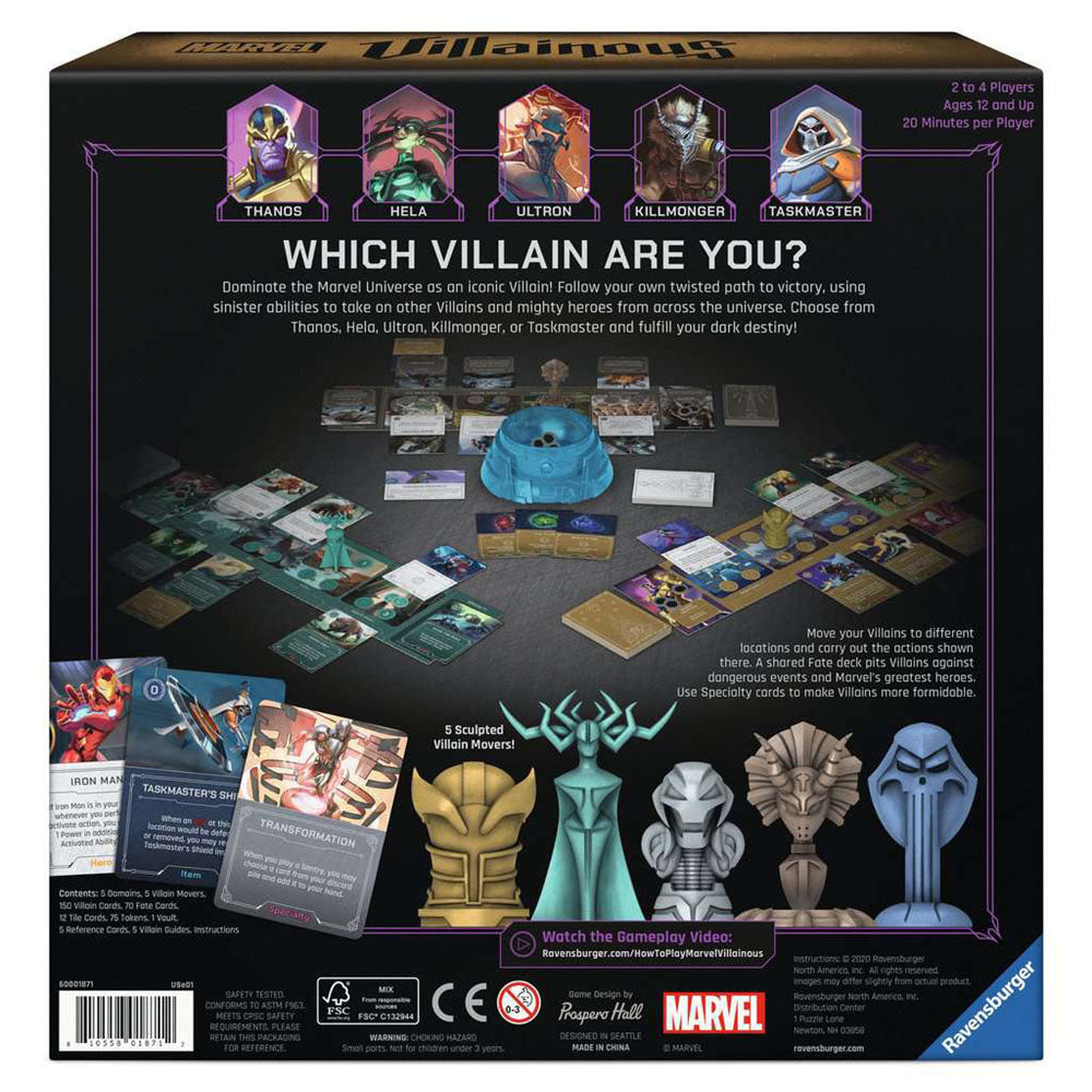 Imagine Marvel Villainous Infinite Power, The Board game
