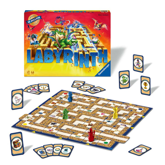 Imagine Labyrinth Ravensburger, joc labirint pentru copii de la 8 ani, multilingv incl. RO