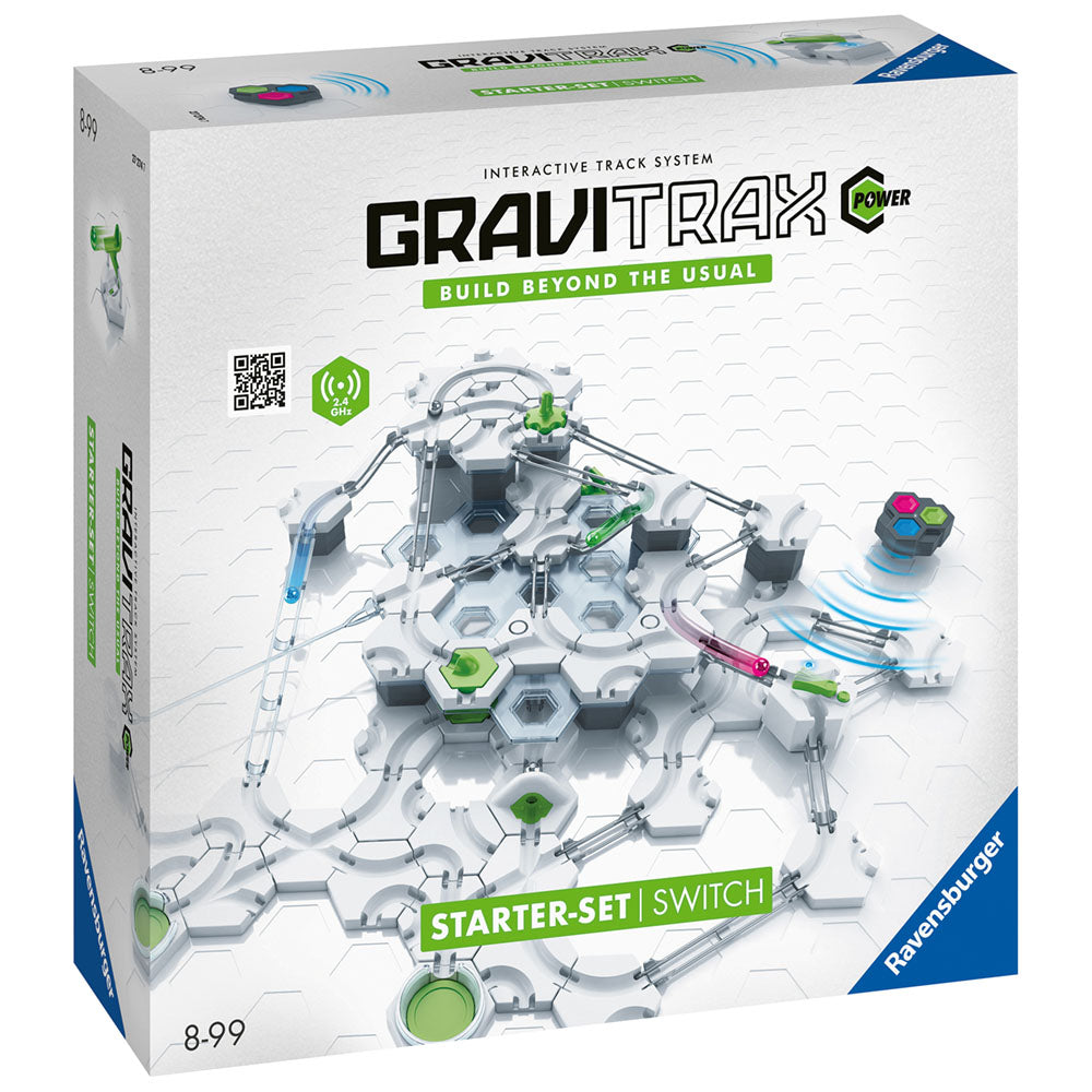 Joc de constructie Gravitrax Power - Starter Set Switch, set de baza Comutator electric, automat