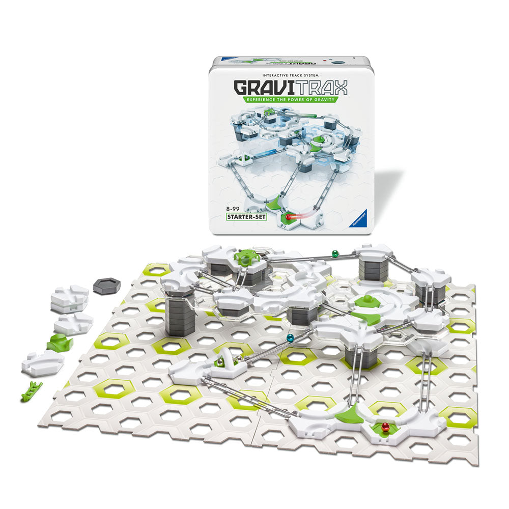 Imagine Joc de constructie Gravitrax Starter Set Metalbox, set de baza in cutie metalica, multilingv incl. RO