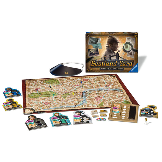 Imagine Scotland Yard Sherlock Holmes Edition, joc de societate Ravensburger