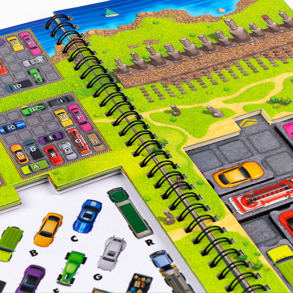 Imagine - Thinkfun - Rush Hour World Tour, joc de logica magnetic, lb.romana
