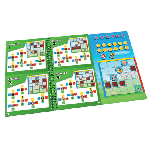 Imagine - Thinkfun - Super Mario Coin Collector, joc de logica magnetic, lb.romana