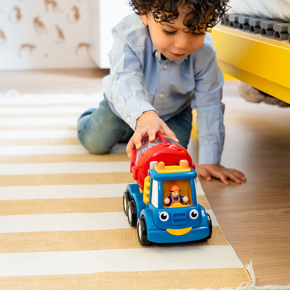 Jucarie pentru copii WOW Toys, Autobetoniera, Mix 'n' Fix Mike