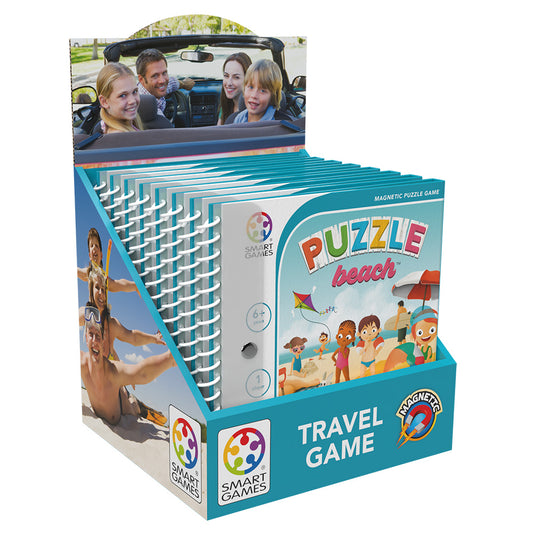 Smart Games - Puzzle Beach, joc de logica cu 48 de provocari, 6+ ani, editie internationala
