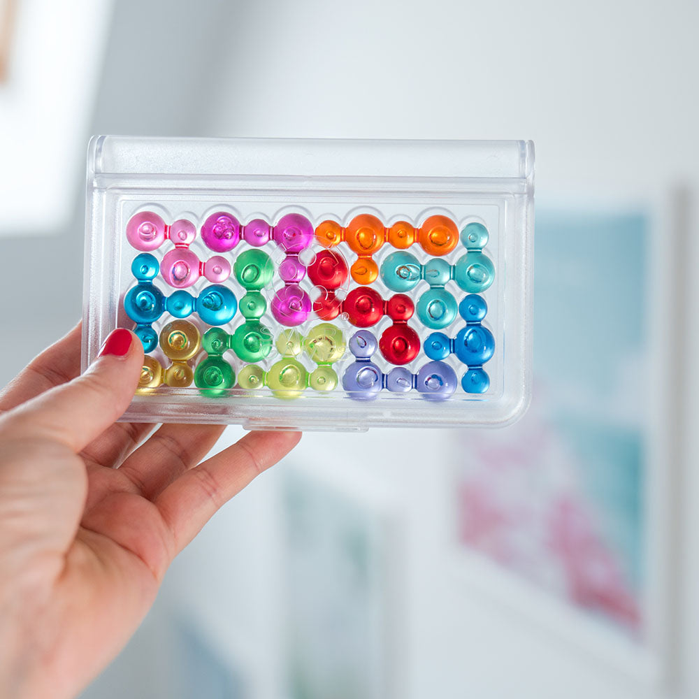 Smart Games - IQ Bubbles, joc de logica cu 120 de provocari, 7+ ani, editie internationala