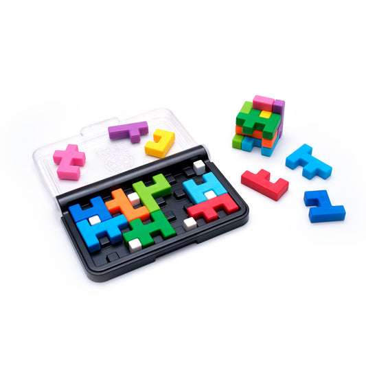 Smart Games - IQ Quub, joc de logica cu 120 de provocari, 6+ ani, editie internationala