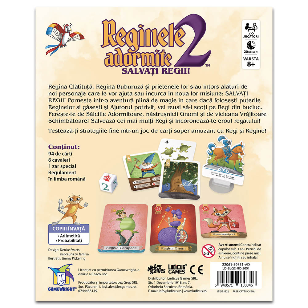 Reginele adormite, salvati regii, lb.romana