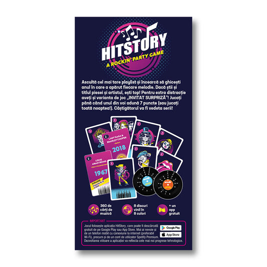 HitStory, joc de petrecere, ed. lb.romana