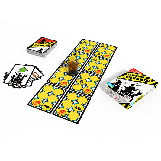 Caravana paharelor, joc de petrecere pentru adulti, lb romana