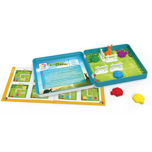 Smart Games - Turtle Tactics, joc de logica cu 48 de provocari, 5+ ani, editie lb. Romana