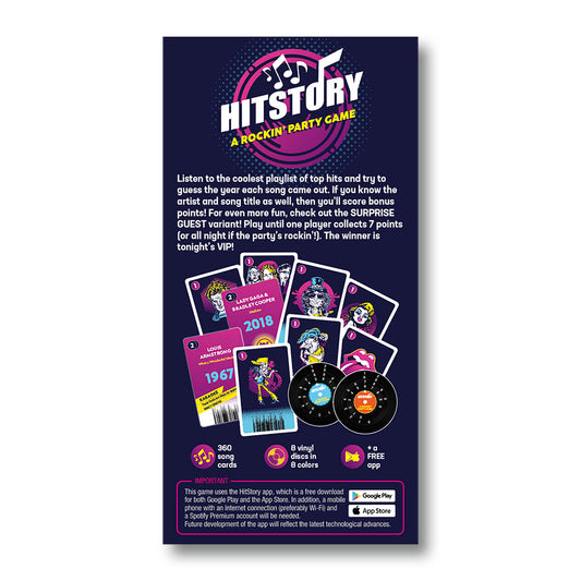 HitStory, joc de petrecere, ed. Internationala