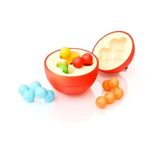 Smart Games - Apple Puzzler, joc de logica cu 80 de provocari, 8+ ani, editie lb. Romana