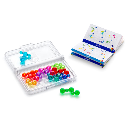 Smart Games - IQ Bubbles, joc de logica cu 120 de provocari, 7+ ani, editie lb. Romana