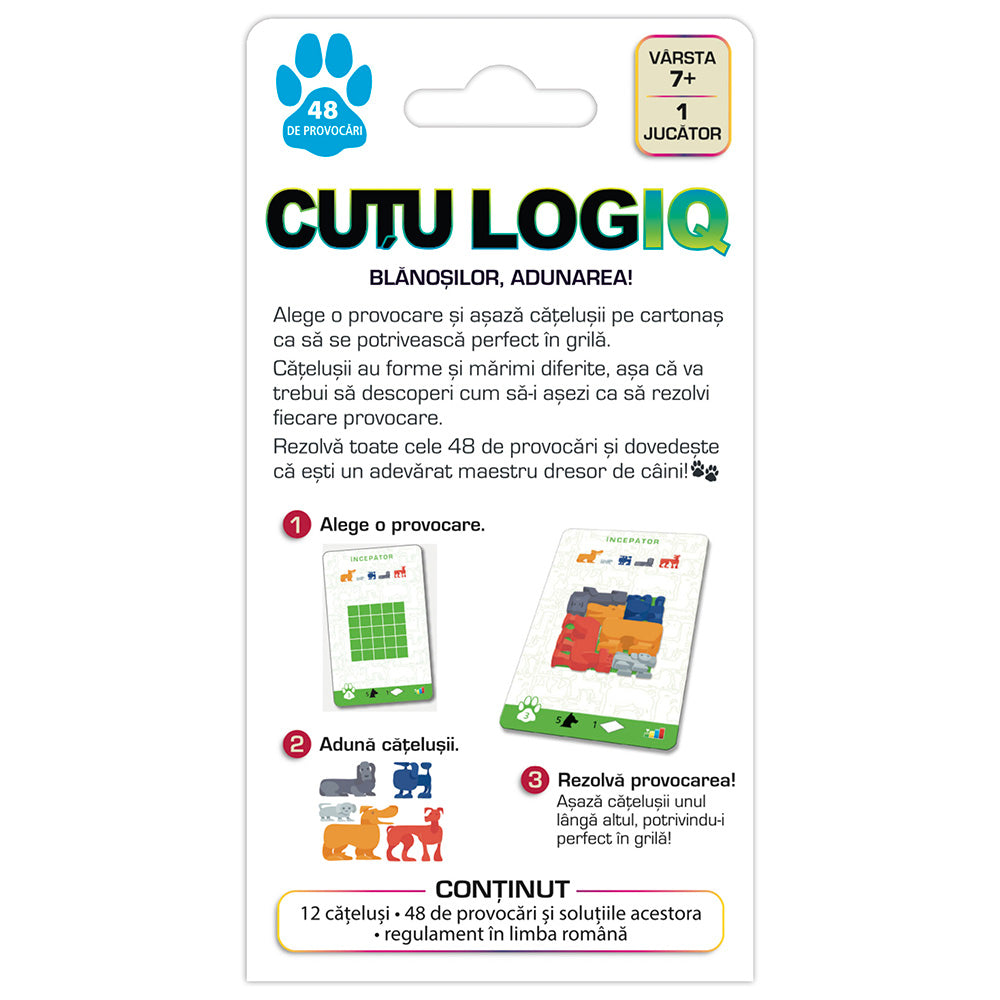 Joc Cutu Logiq - 48 provocari logice cu catei