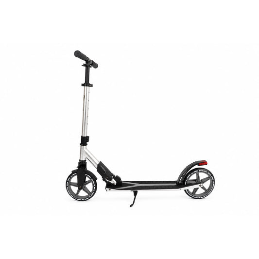Trotineta pentru adolescenti pliabila, gri, Lamborghini Kick'n'Roll L2-200, cu suspensie, cu cric si cu lumina de frana pe spate, 8+ ani, suport maxim 100 kg