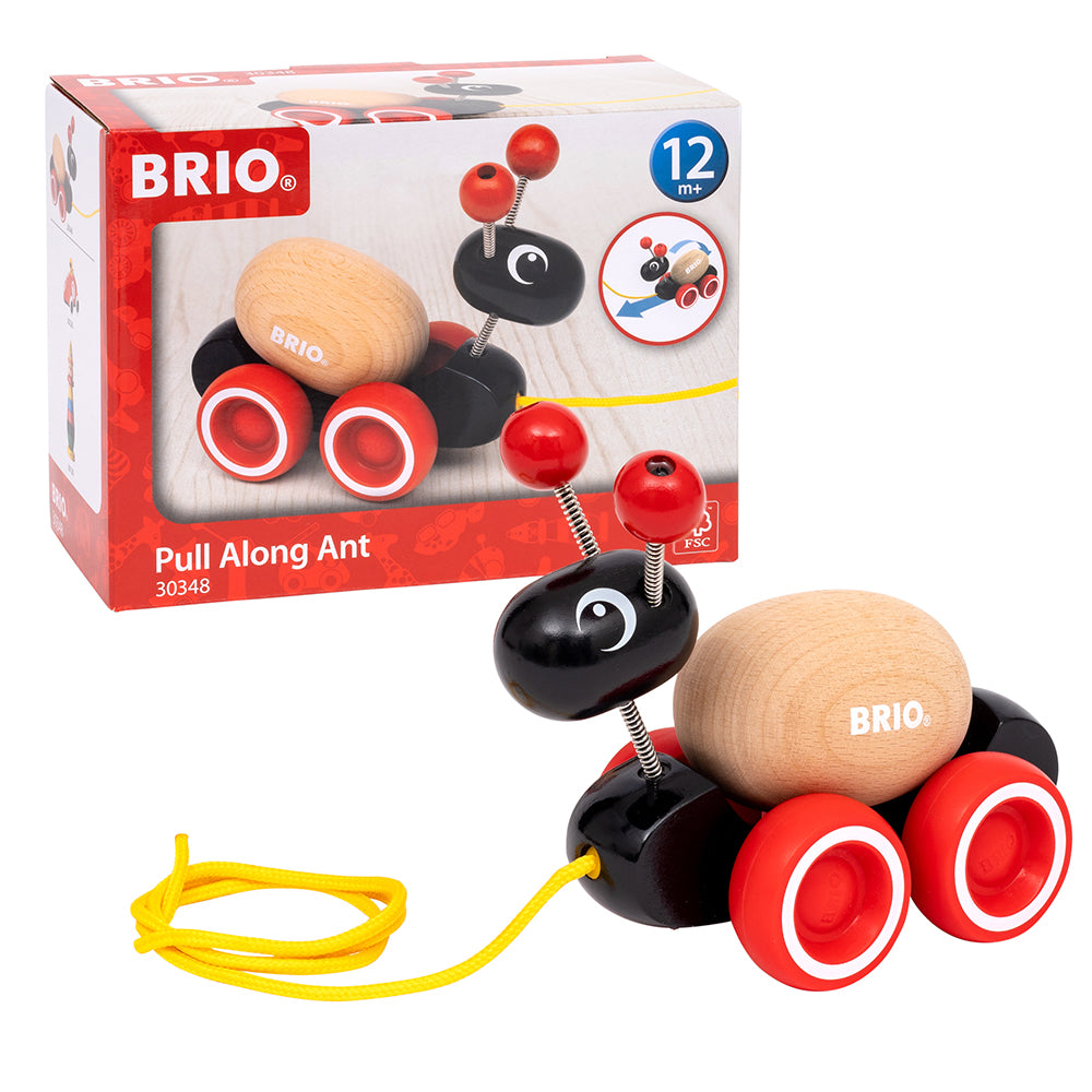 Jucarie de tras, furnica cu ou, BRIO, 1+ ani