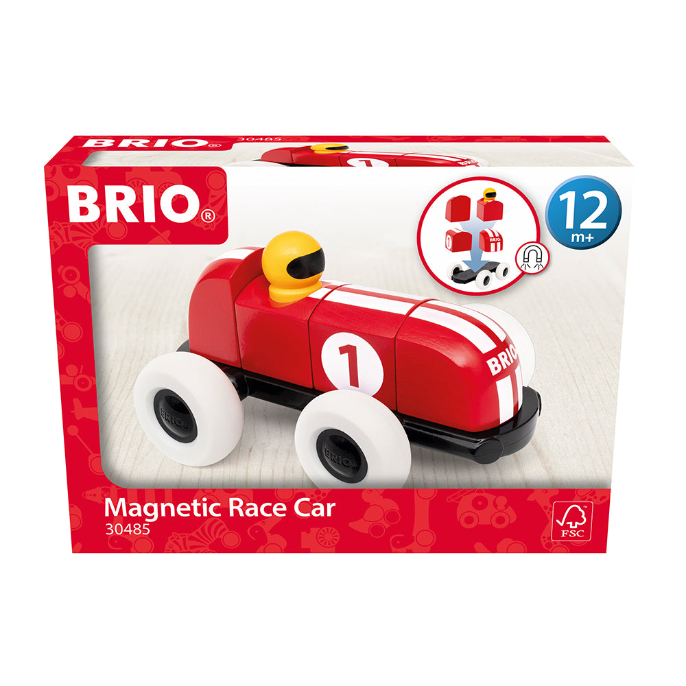 Masina de curse magnetica, BRIO, 1+ ani