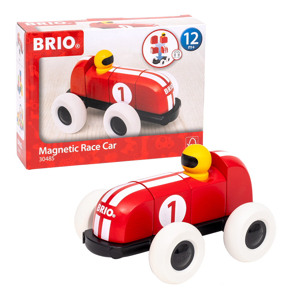 Masina de curse magnetica, BRIO, 1+ ani