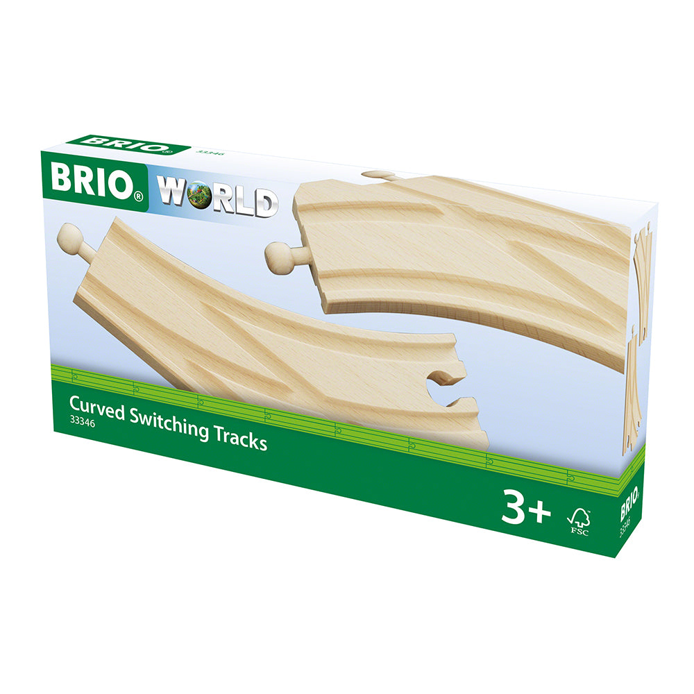 Macaz simplu pentru trenulete BRIO, 3+ ani