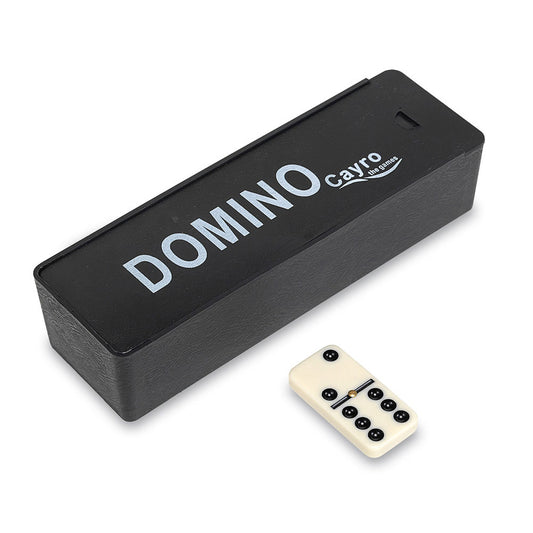 Imagine Joc Domino Clasic Cayro, 28 piese cu insertie de metal