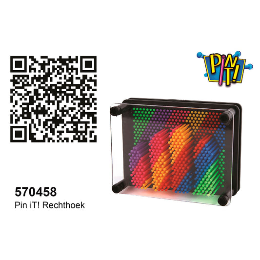 Jucarie interactiva – Tablou 3D Pin Art, 12.5 cm