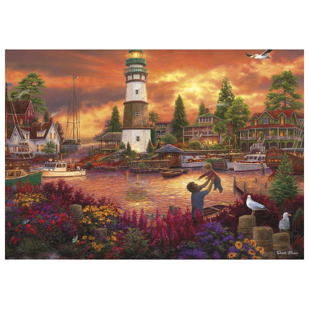 Puzzle Chuck Pinson - Dragoste pana la cer, 1000 piese