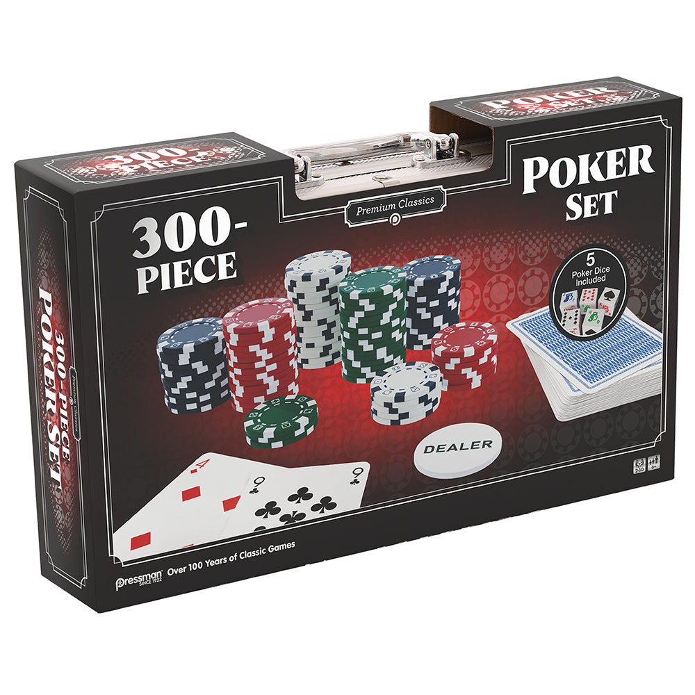 Premium Classics - 300pcs Poker Chip set - Set cu 300 jetoane de