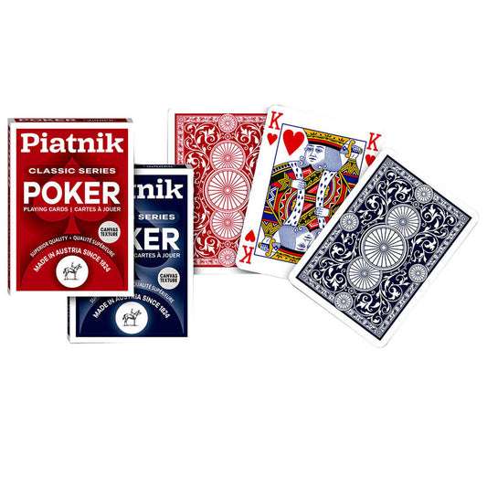 Imagine Carti de joc, Classic Poker Series - Piatnik