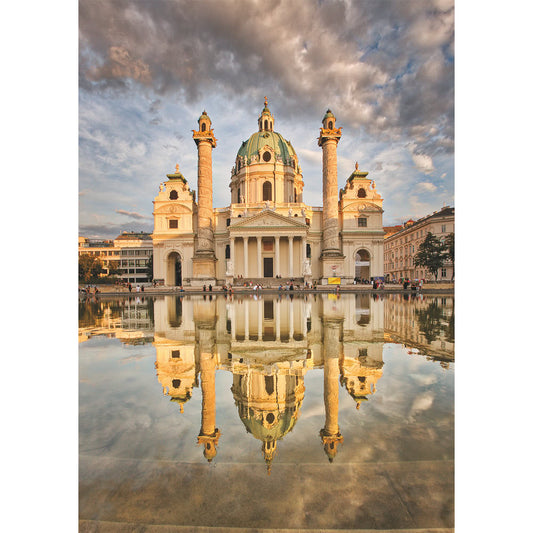 Puzzle Piatnik, Karlskirche Vienna, 1000 piese
