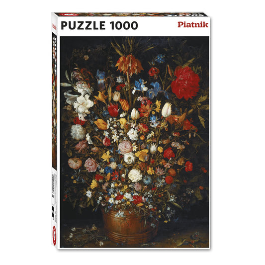 Puzzle Piatnik, Flower Still Life - Jan Brueghel the Elder, 1000 piese