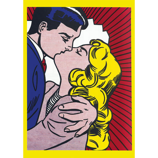 Puzzle Piatnik, Kiss III - Roy Lichtenstein, 1000 piese