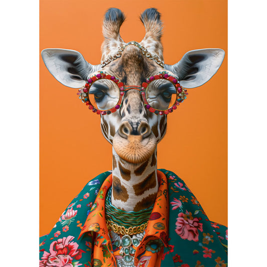 Puzzle Piatnik, Crazy Giraffe, 1000 piese