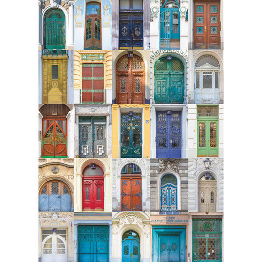 Puzzle Piatnik, Vienna Art Nouveau Doors, 1000 piese