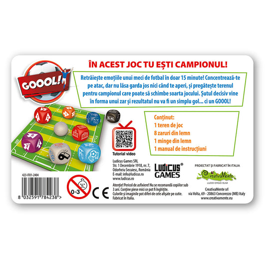 Goool! - Joc de fotbal portabil