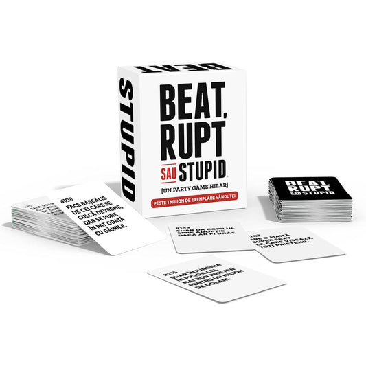 Beat rupt sau stupid, joc de petrecere, lb. romana