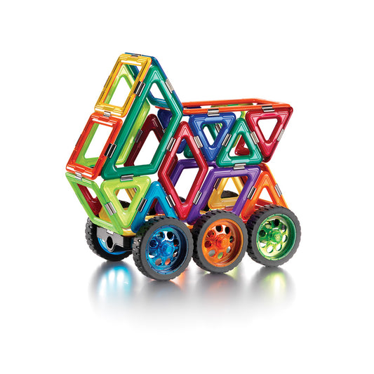 Joc magnetic Geo Smart, Space Truck, Camionul spatial, 42 piese