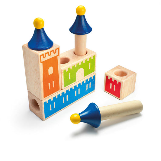 Smart Games - Castle Logix, joc de logica cu 48 de provocari, 3+ ani, editie internationala