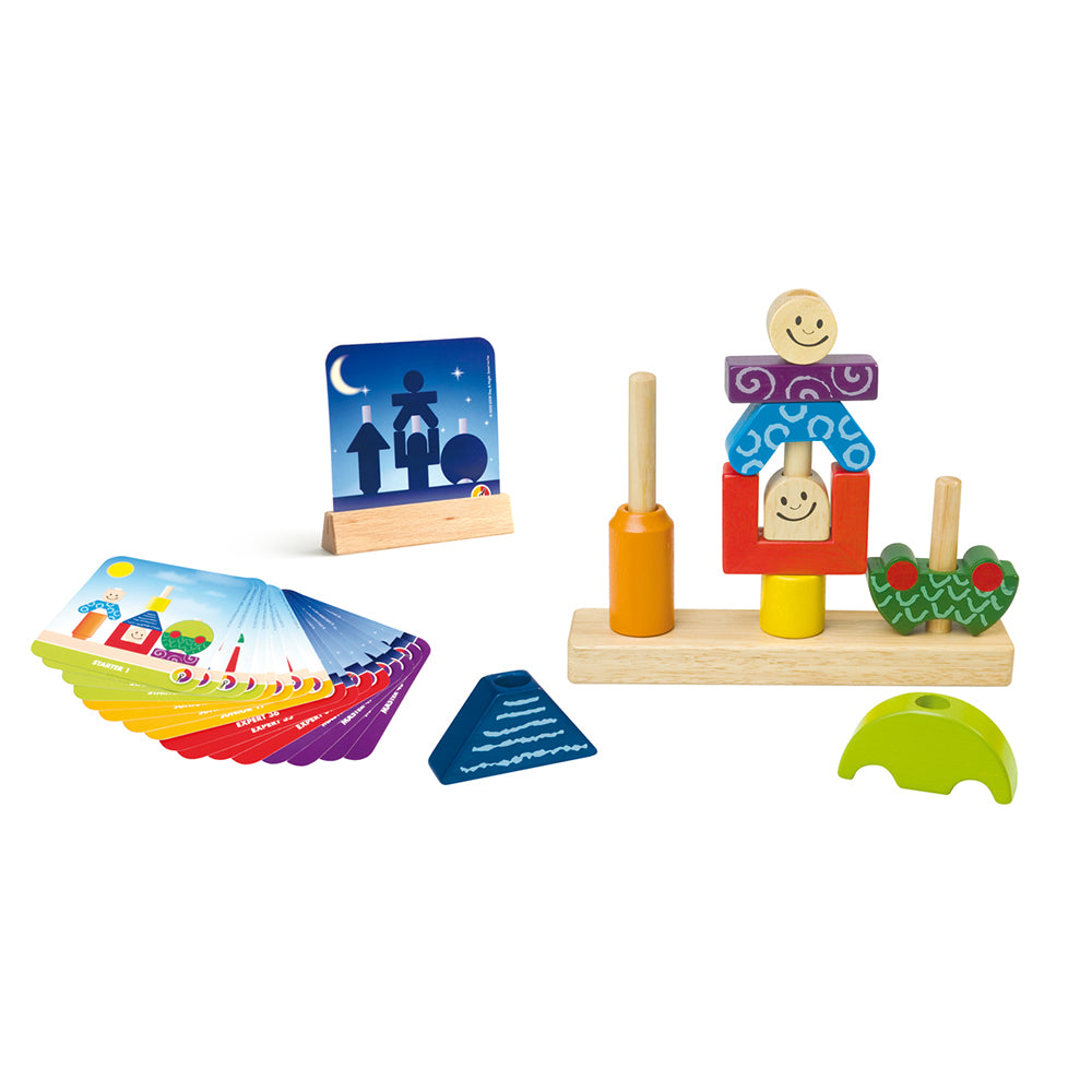 Smart Games - Day & Night, joc de logica cu 48 de provocari, 2+ ani, editie internationala